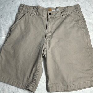 Men’s Carhartt relaxed fit khaki shorts